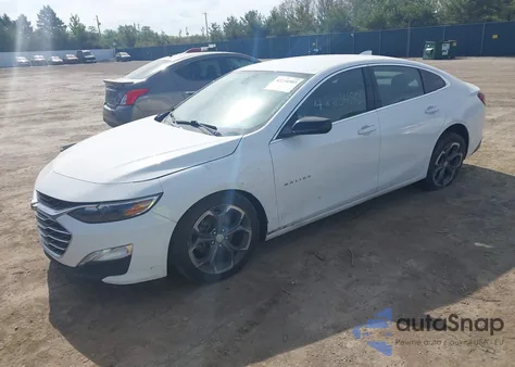 2020 Chevrolet Malibu Fwd Lt из США, поврежденный, VIN 1G1ZD5ST9LF106716